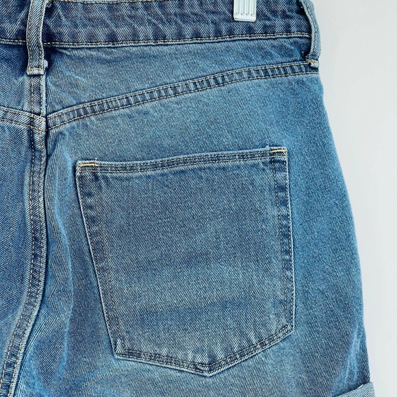 & Denim regular waist cuffed jean shorts - Picture 4 of 11